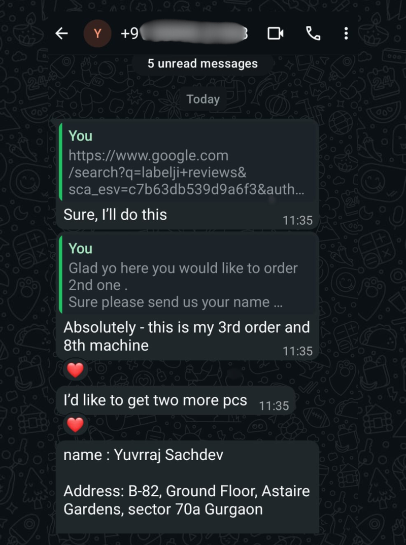 Customer review 9