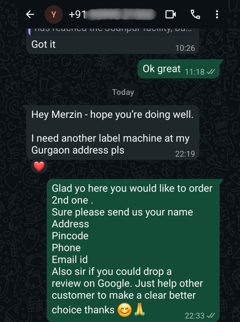 Customer review 7