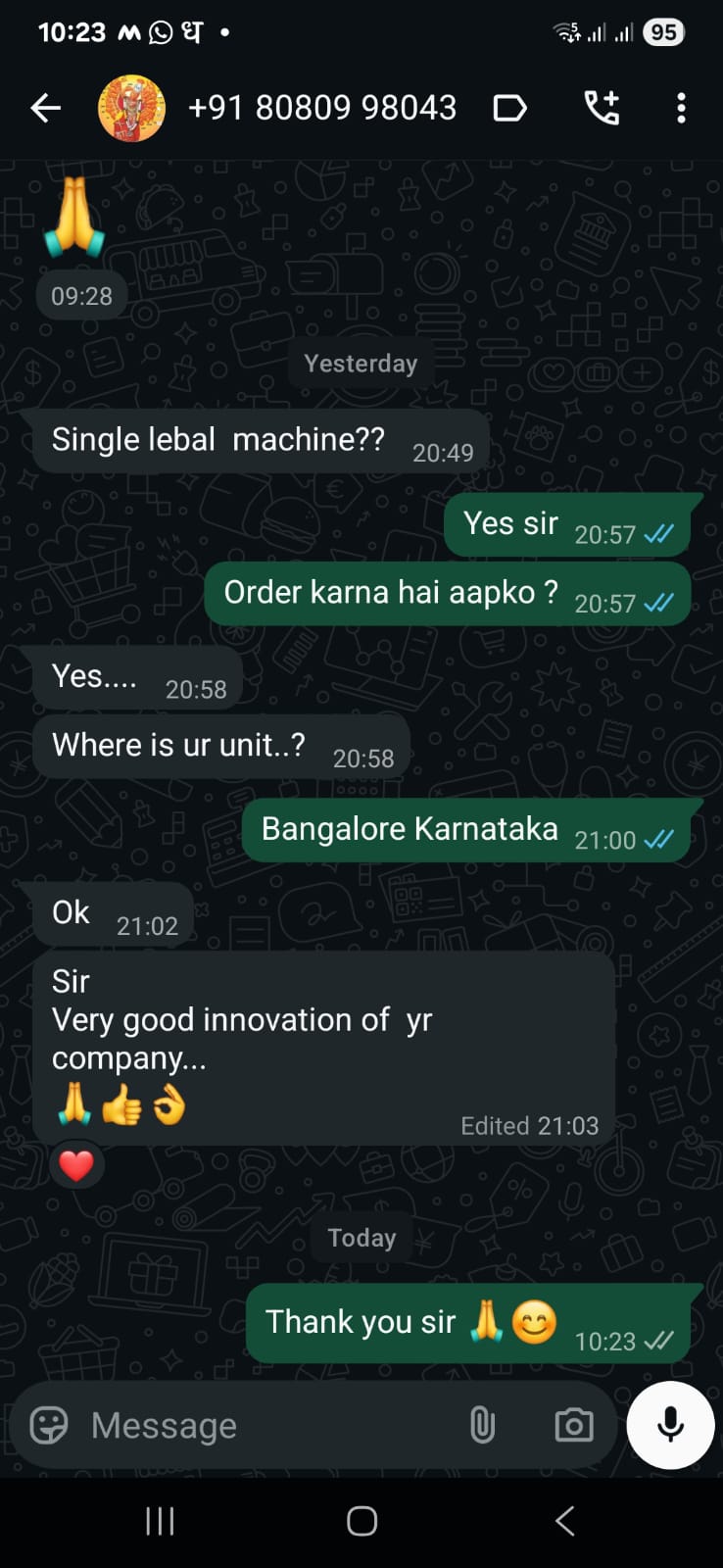 Customer review 8